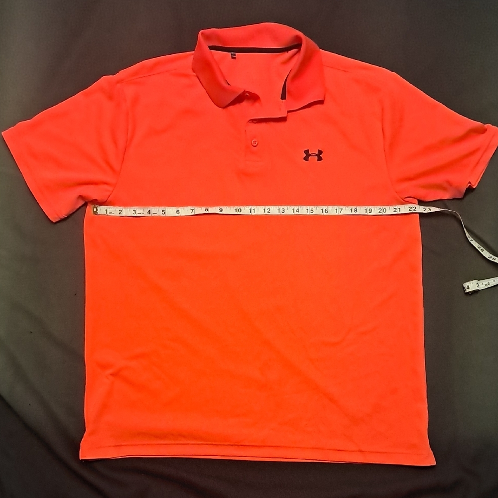 Under Armour Men's Vibrant Red Polo